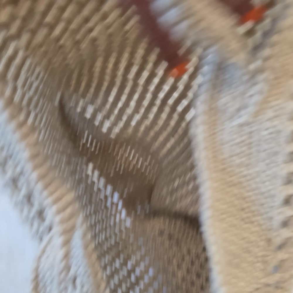 Source Unknown‎ Cream Tote Bag with Bohemian Crochet Design - Picture 5 of 5
